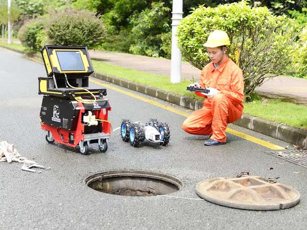 阿巴嘎管道机器人检测